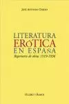 LITERATURA ERÓTICA EN ESPAÑA